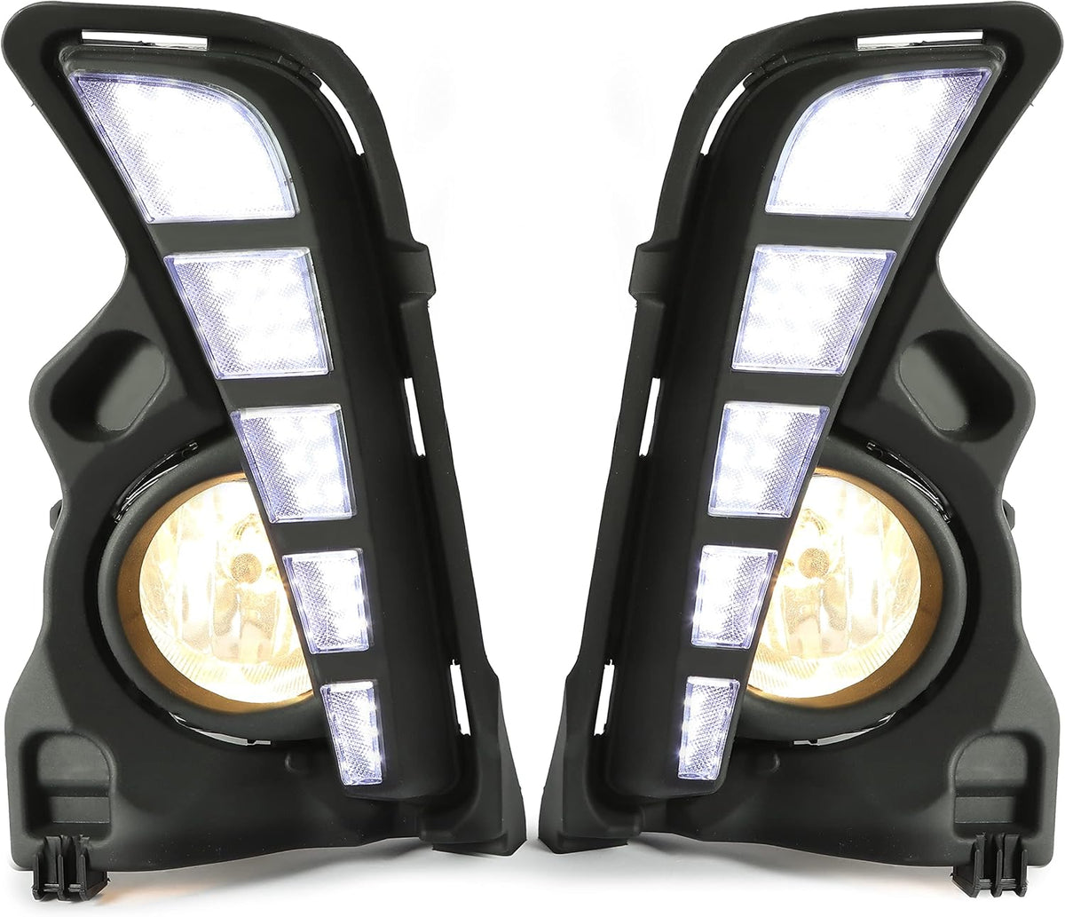 LED Daytime Running Light Fog Lights with Harness Kit O795