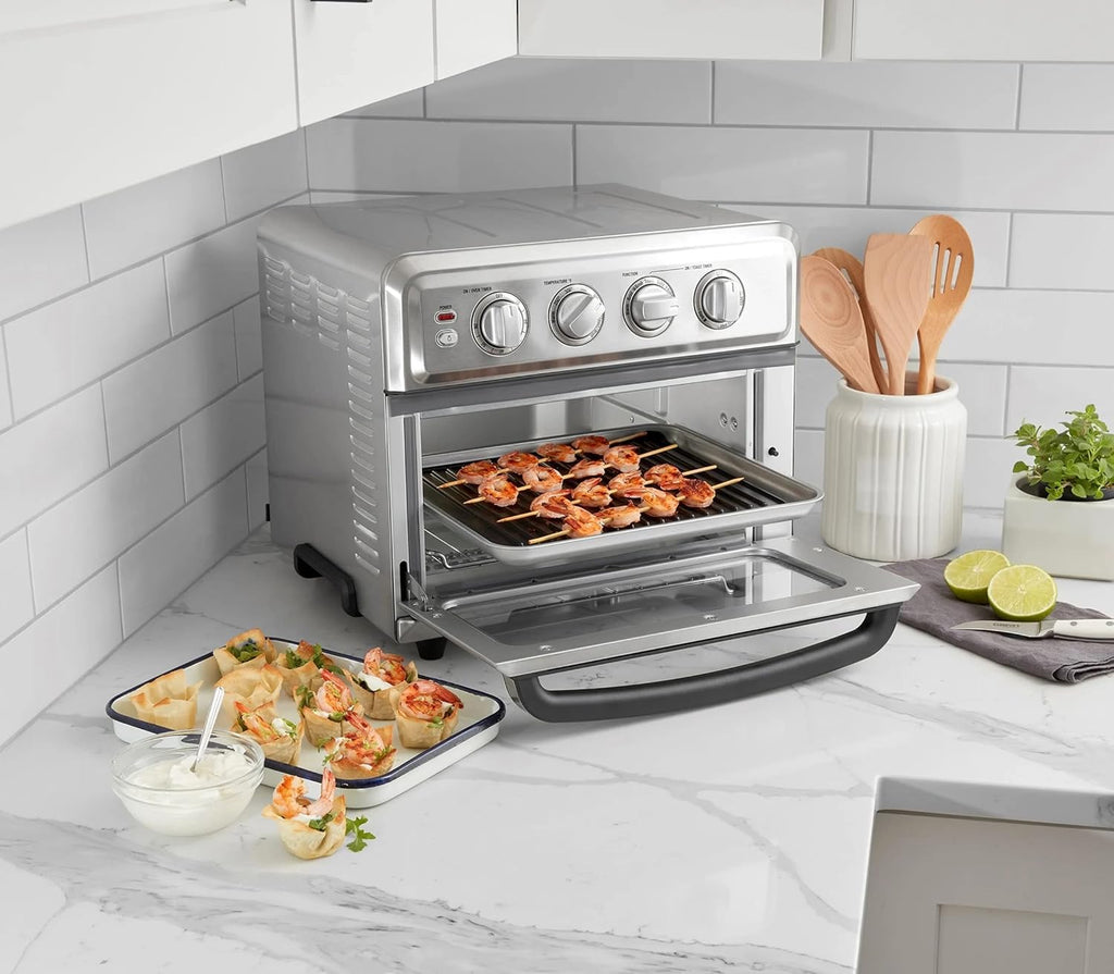 Convection AirFryer Toaster Oven with Grill, 1800-Watt, Stainless Steel H72737