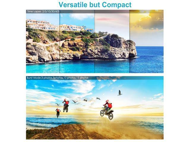 4K Waterproof Action Camera with Touch Screen T488