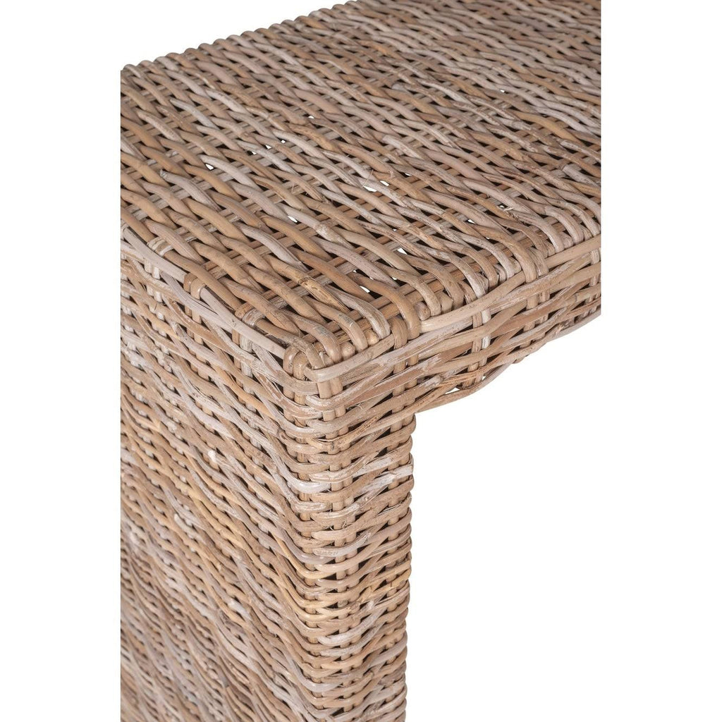 Rattan Console Table P4899
