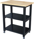 Oak Microwave Cart U525913