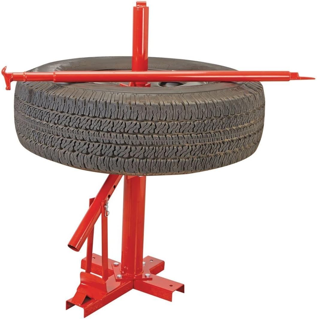Red Manual Tire Changer Base L231