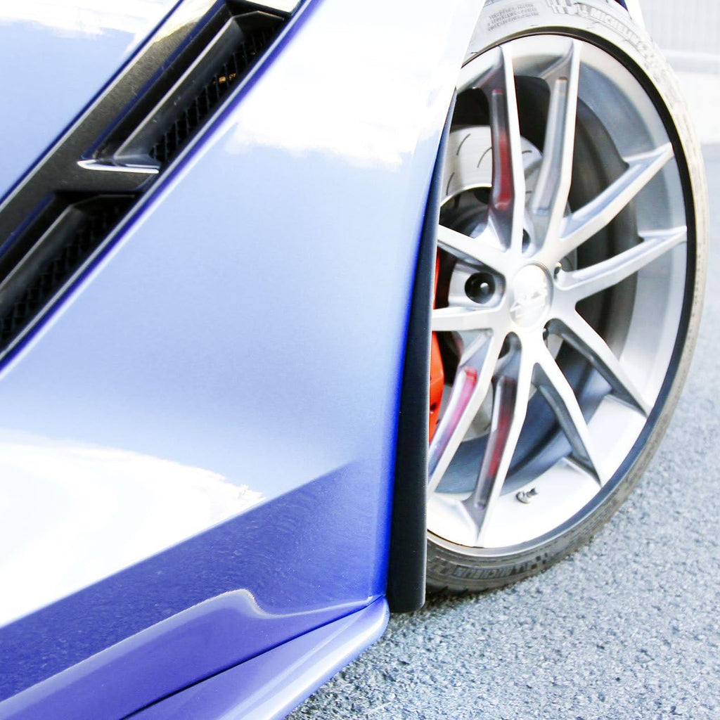 Composite Front Wheel Mud Flaps Splash Guards for C7 Corvette Stingray / Z06 / Grand Sport A869