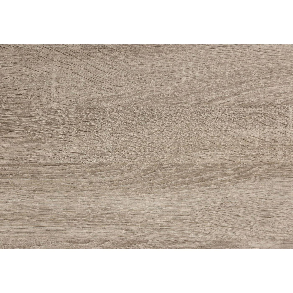Natural Brown L-Shaped Computer Desk V9190