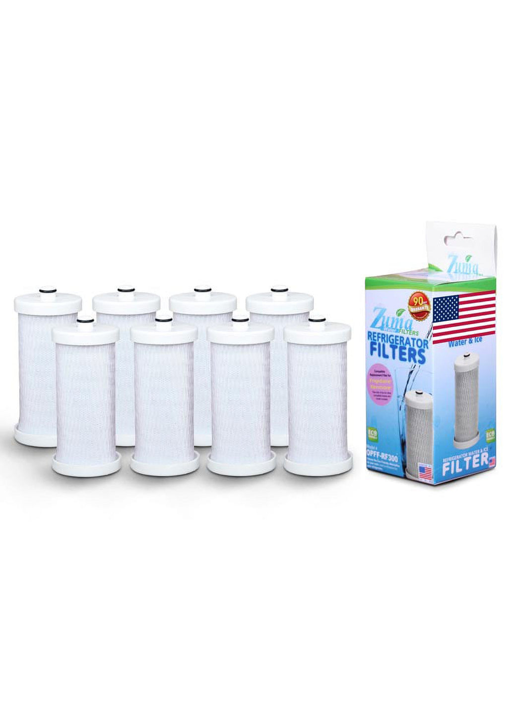 8 Pack Water and Ice Filter O570972