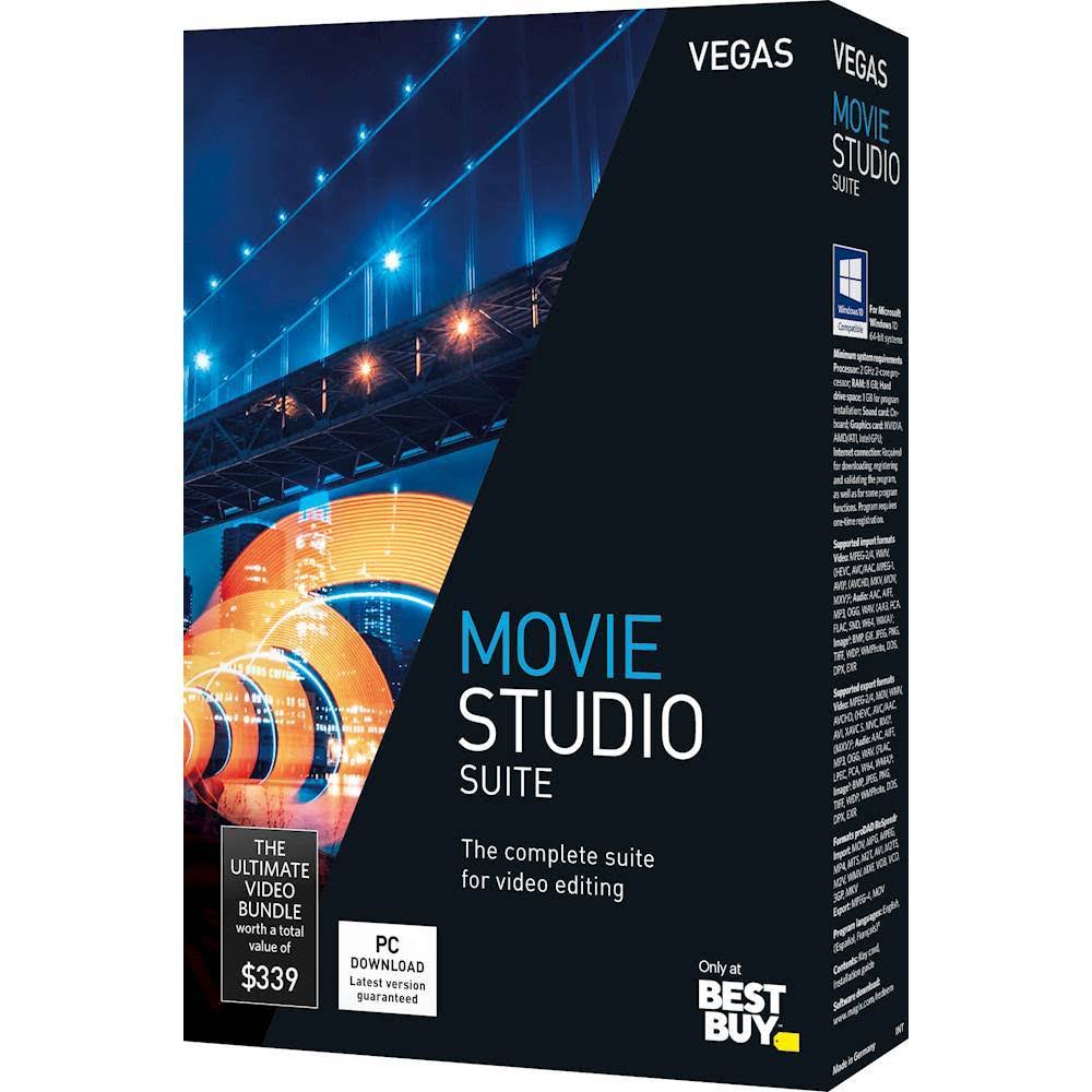 Vegas Movie Studio 17 Suite for Windows U1949