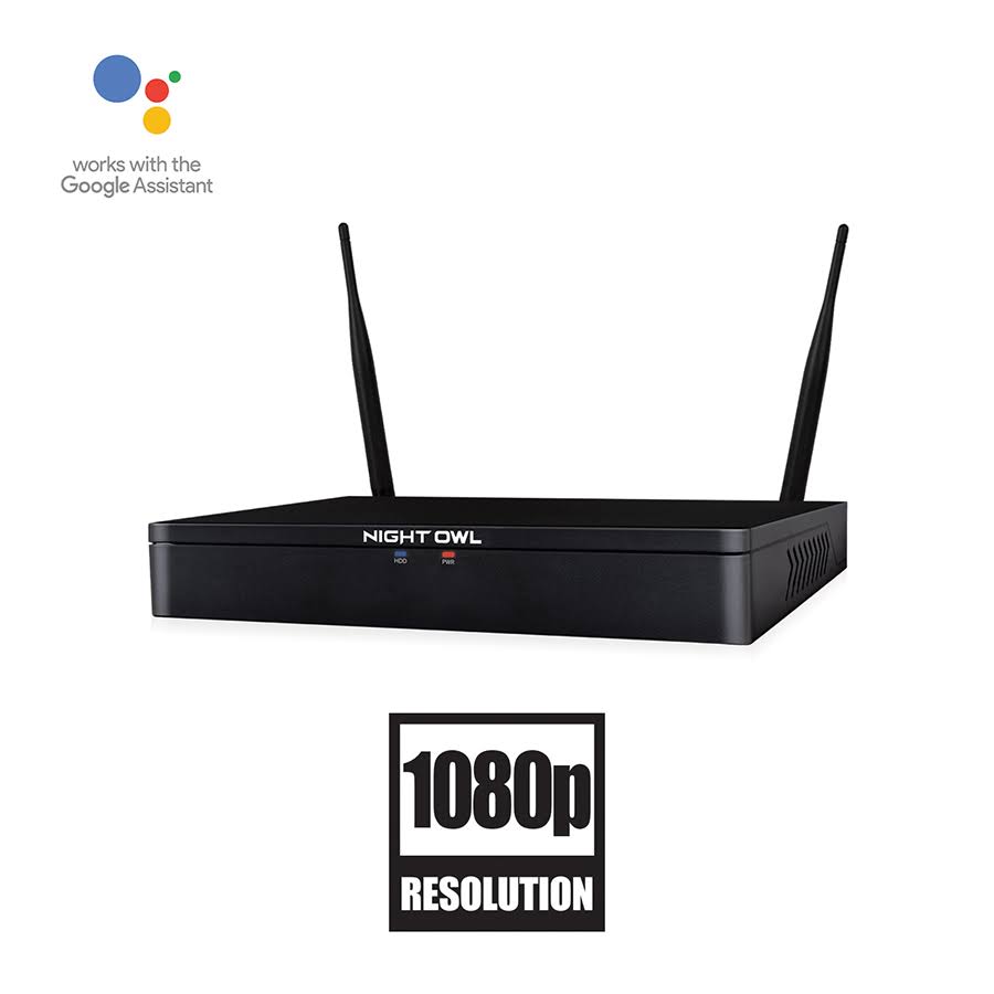 20 Channel 1080p HD Wired + Wireless DVR F865