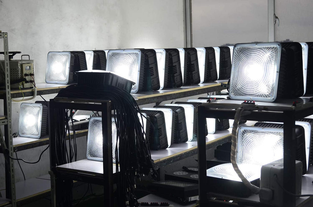 70Watt LED Canopy Light, 5500K Daylight White, 9.5 x 9.5, 120V to 277V B910591