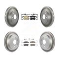 Ceramic Brake Pads and Coated Disc Brake Rotors Kit C81472