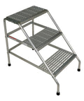 Yellow 3 Step Aluminium Stand L263509