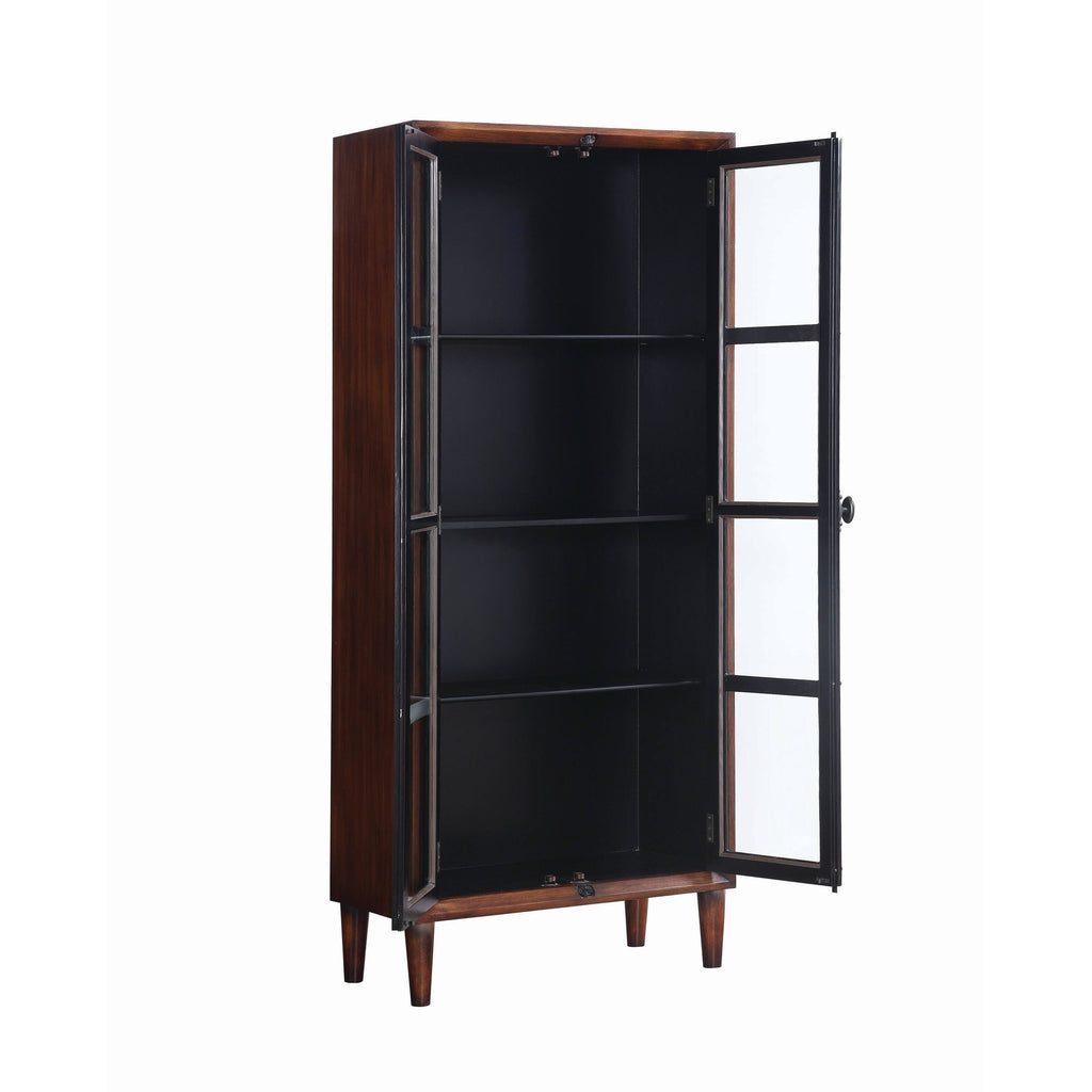 Rich Brown Tall Cabinet O7532