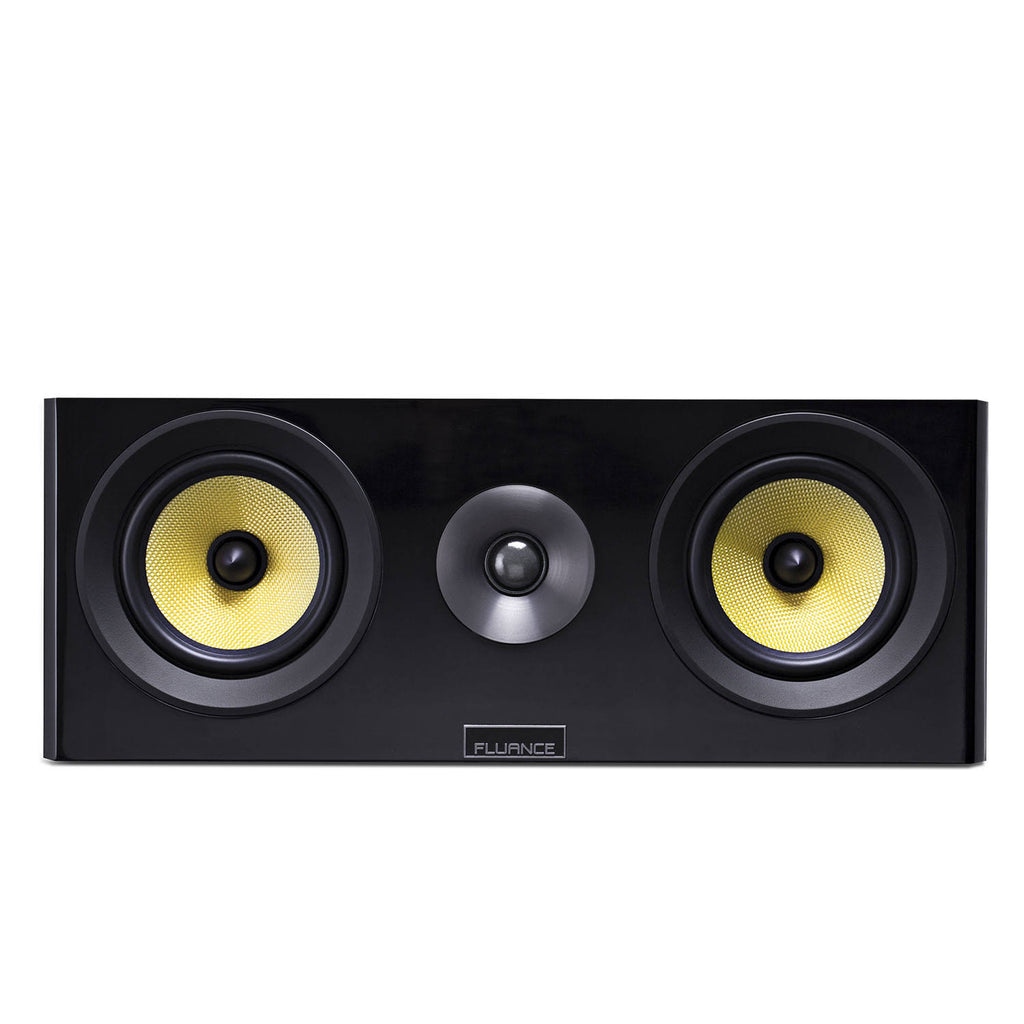 2-way Center Channel Speaker Black Ash Z7824