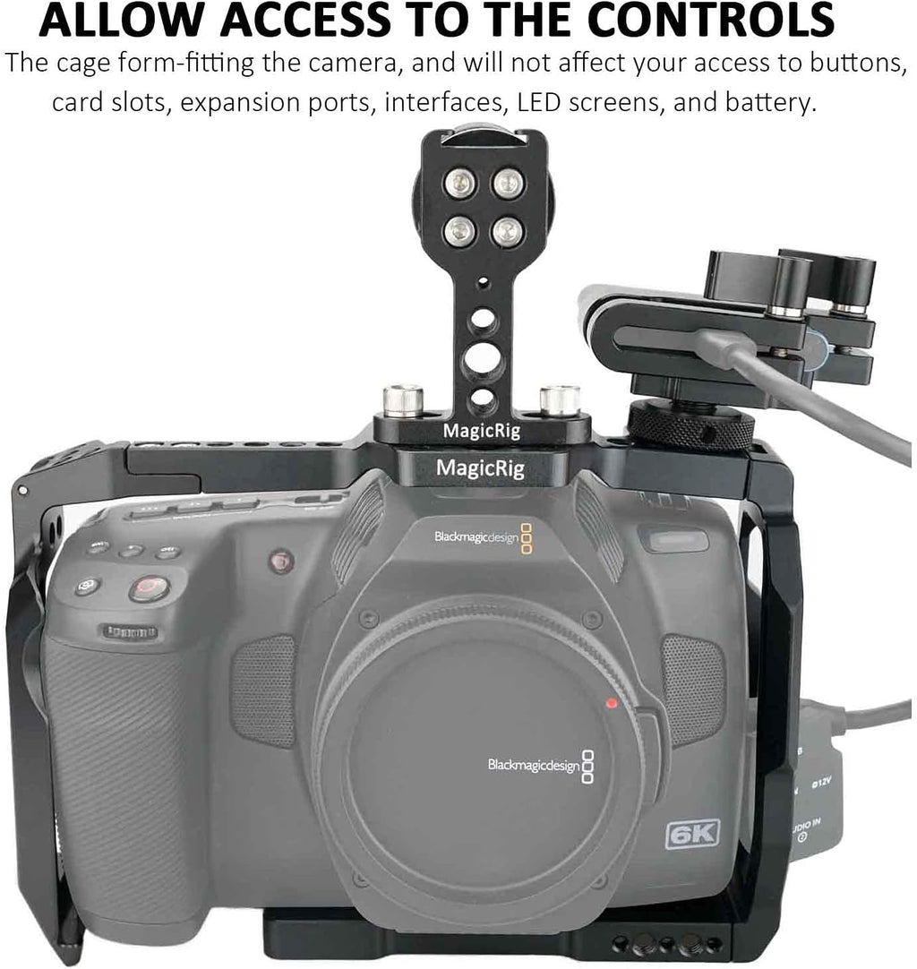 Camera Cage Kit with Top Handle and T5 SSD Mount E358