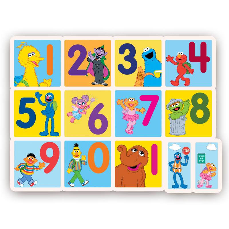 Sesame Street School Bus Magna-Tiles Structures X2899