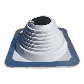 Gray EPDM Square-Base Pipe Flashing V3230