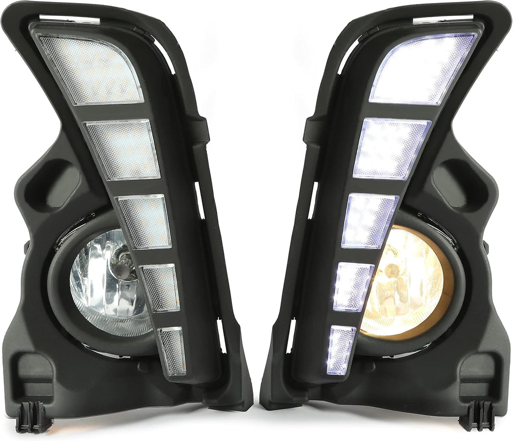 LED Daytime Running Light Fog Lights with Harness Kit O795