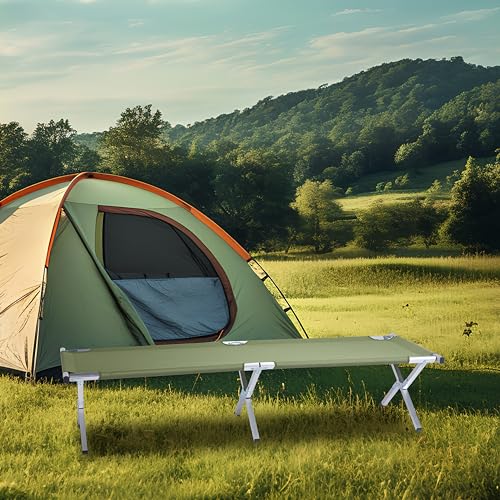 Folding Camping Cot with Carry Bag L123844