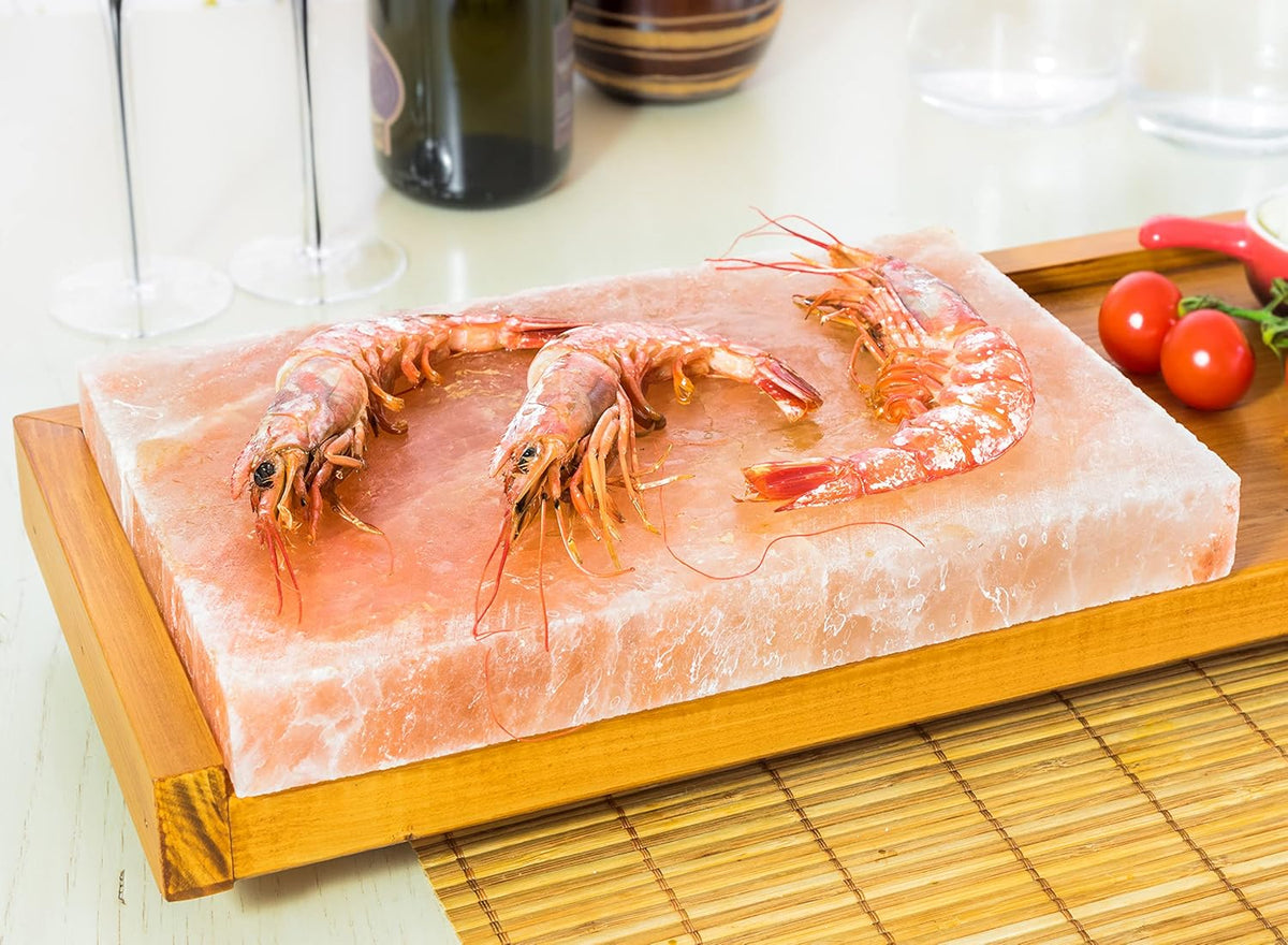 Himalayan Salt Block for Cooking, Grilling, and Serving (16X8X2) E59033