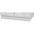White Closed Base for Steel Flat File E576225