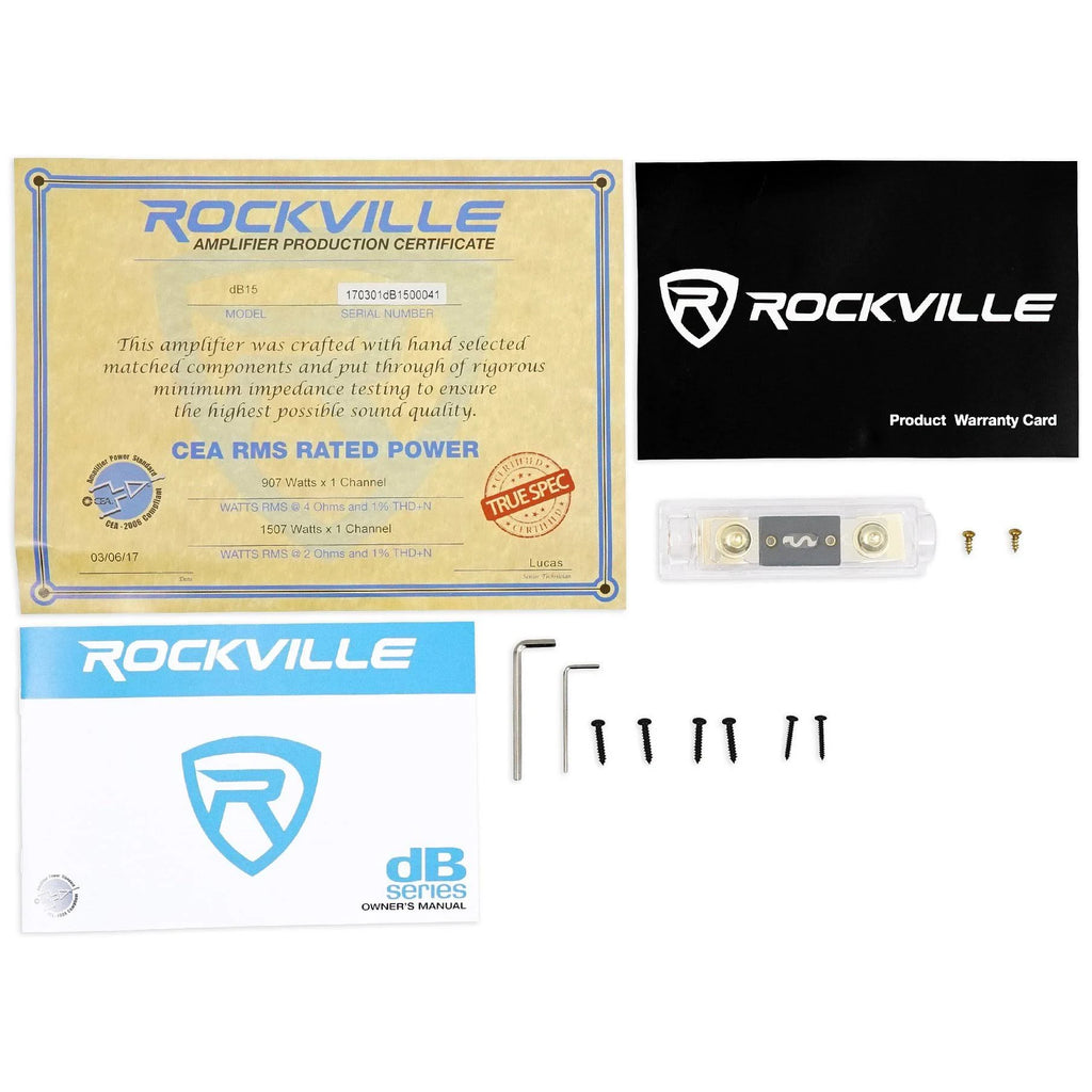 6000 Watt Mono Class D Car Audio Amplifier E6233
