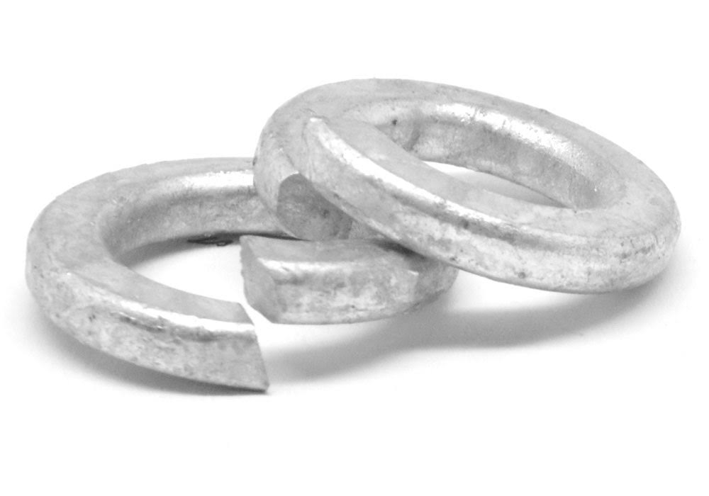 2x22 Regular Split Lockwasher Medium Carbon Steel Hot Dip Galvanized U105
