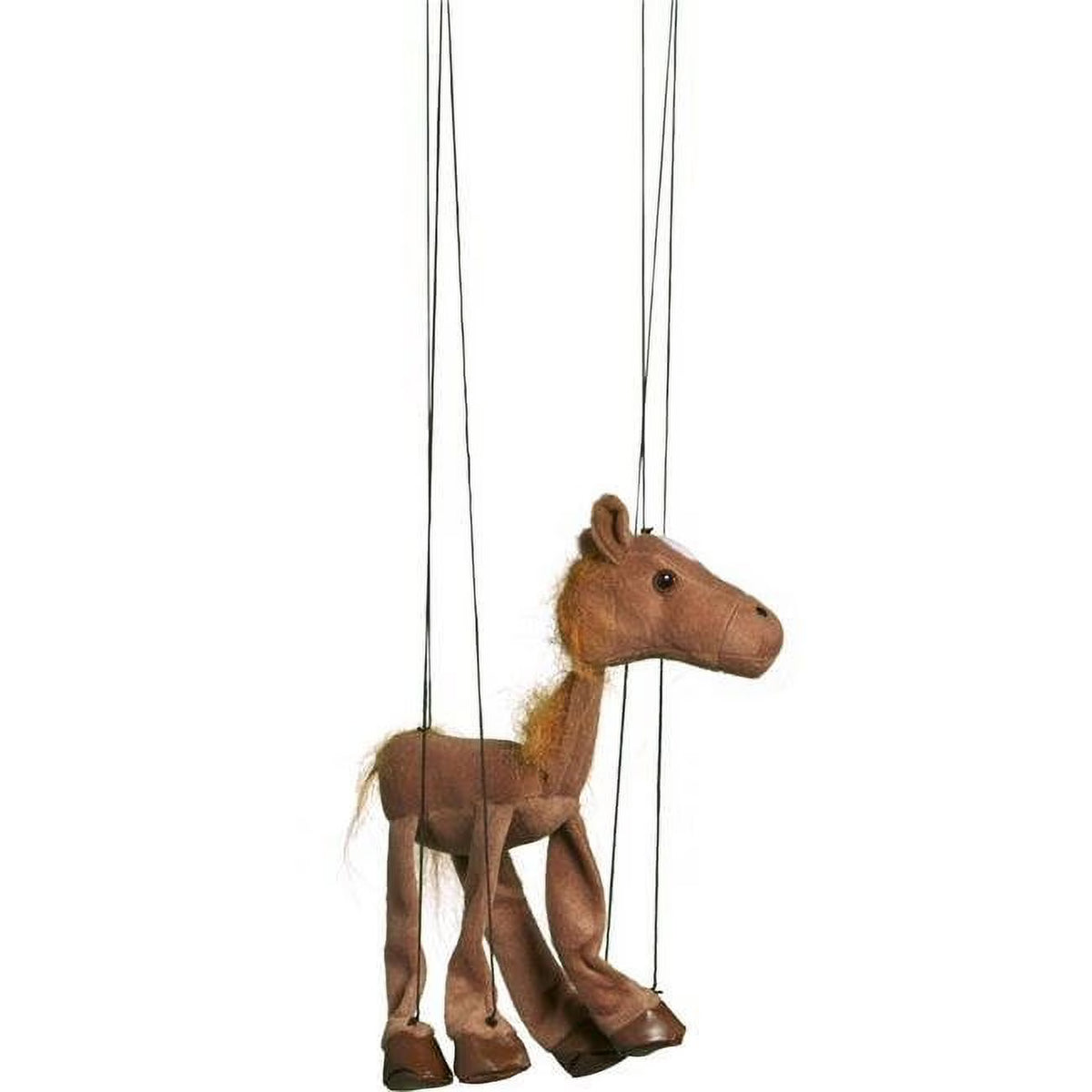 16 In. Brown Baby Horse Marionette Puppet A8387