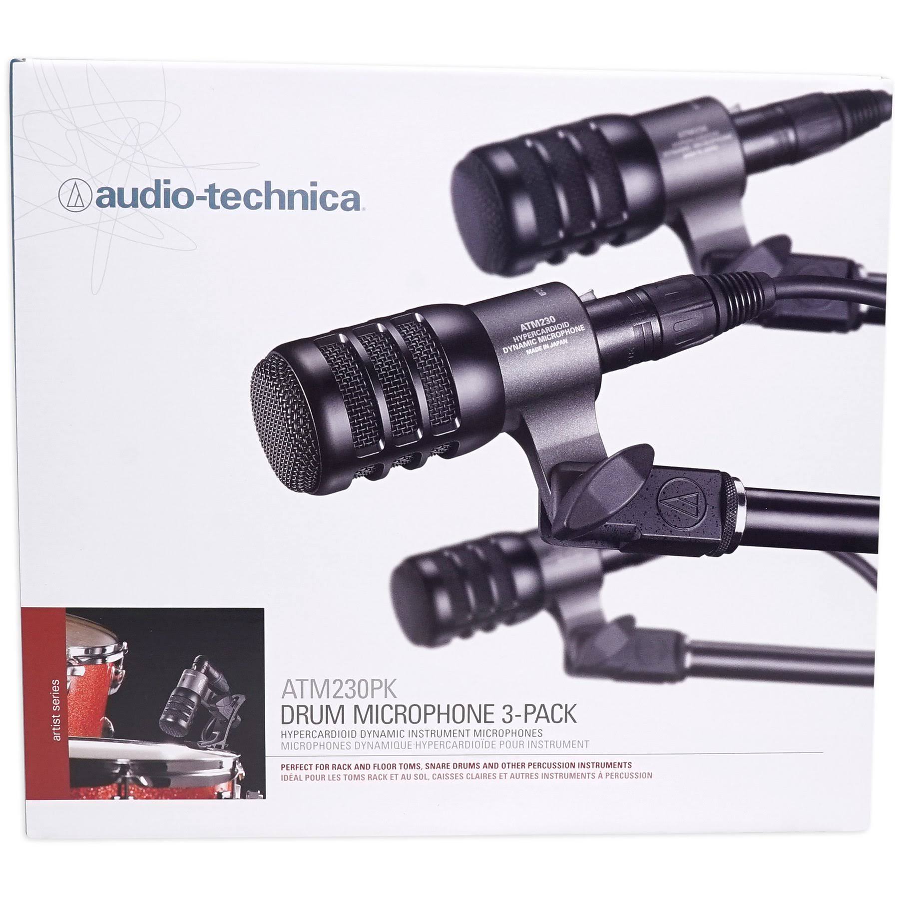 3-Pack Hypercardioid Dynamic Instrument Microphone A62113