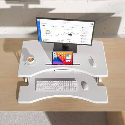 Height Adjustable Stand Up Desk Converter P87429