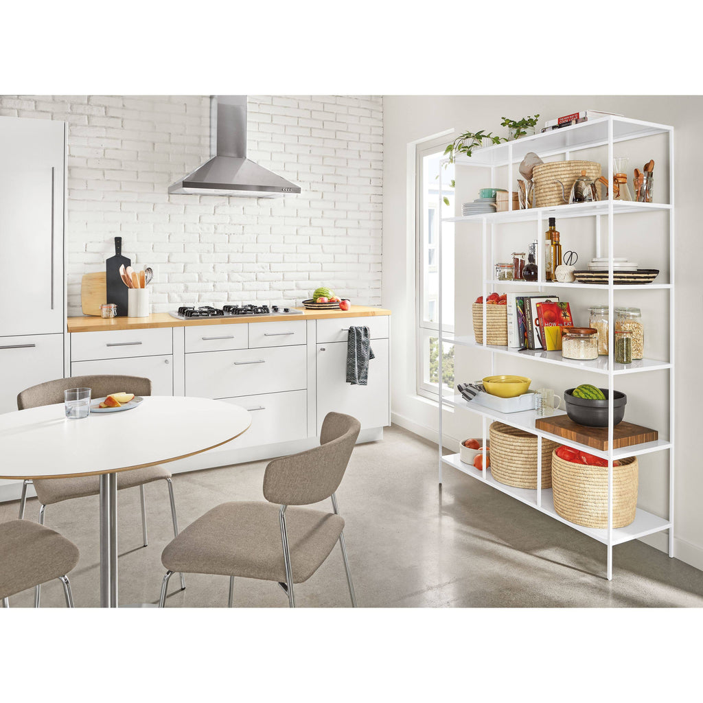 Modern Foshay Bookcase 15d 32W 86H in Cognac T54095