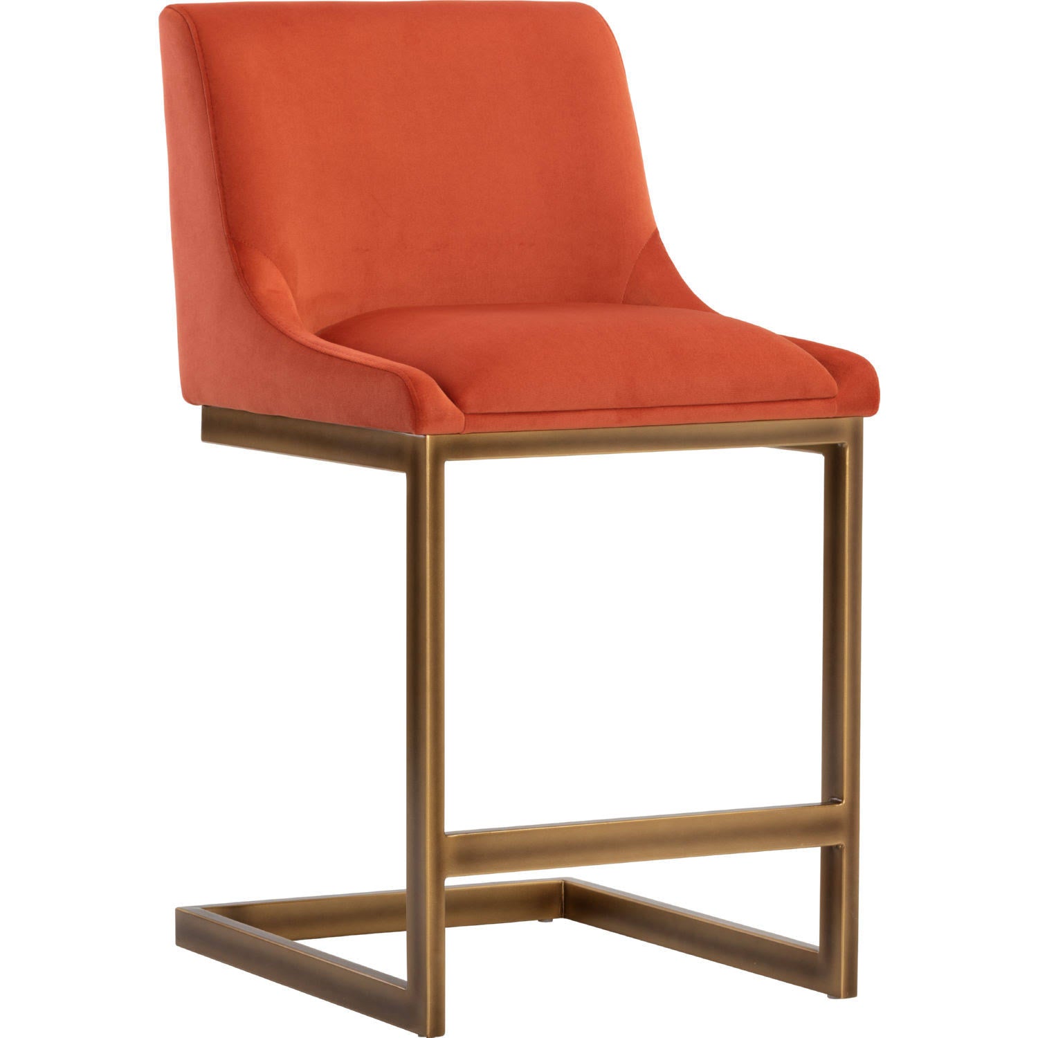 Burnt Orange Counter Stool L944