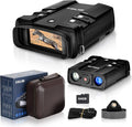 1080P Night Vision Binoculars with 64G Card Pack of 2 T8390