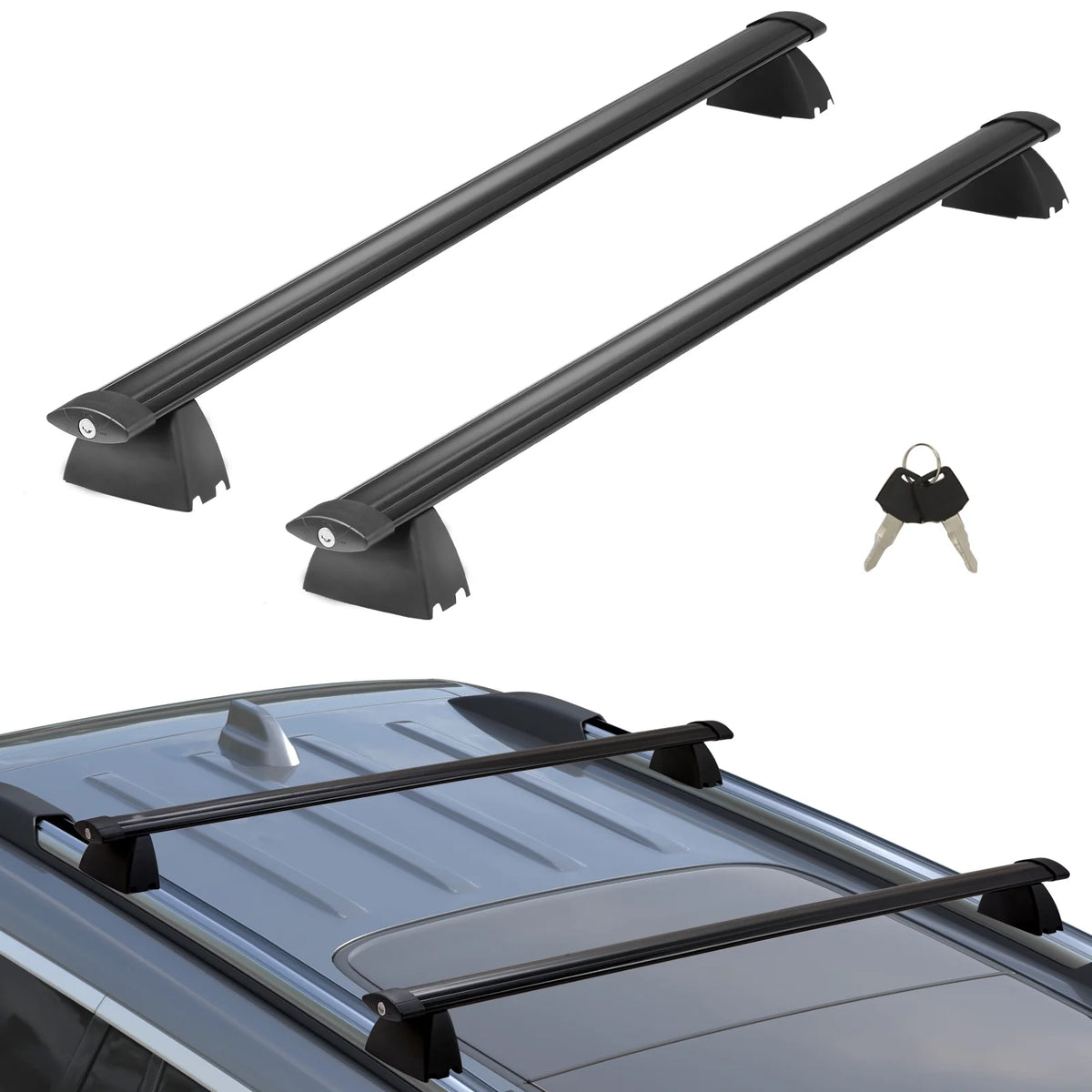 Roof Rack Cross Bars with Locks for Jeep Grand Cherokee O362707