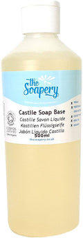 Organic SLS Free Castile Liquid Soap Base 500ml X120
