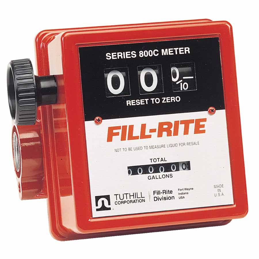 3-Wheel Mechanical 1 in Meter B80850