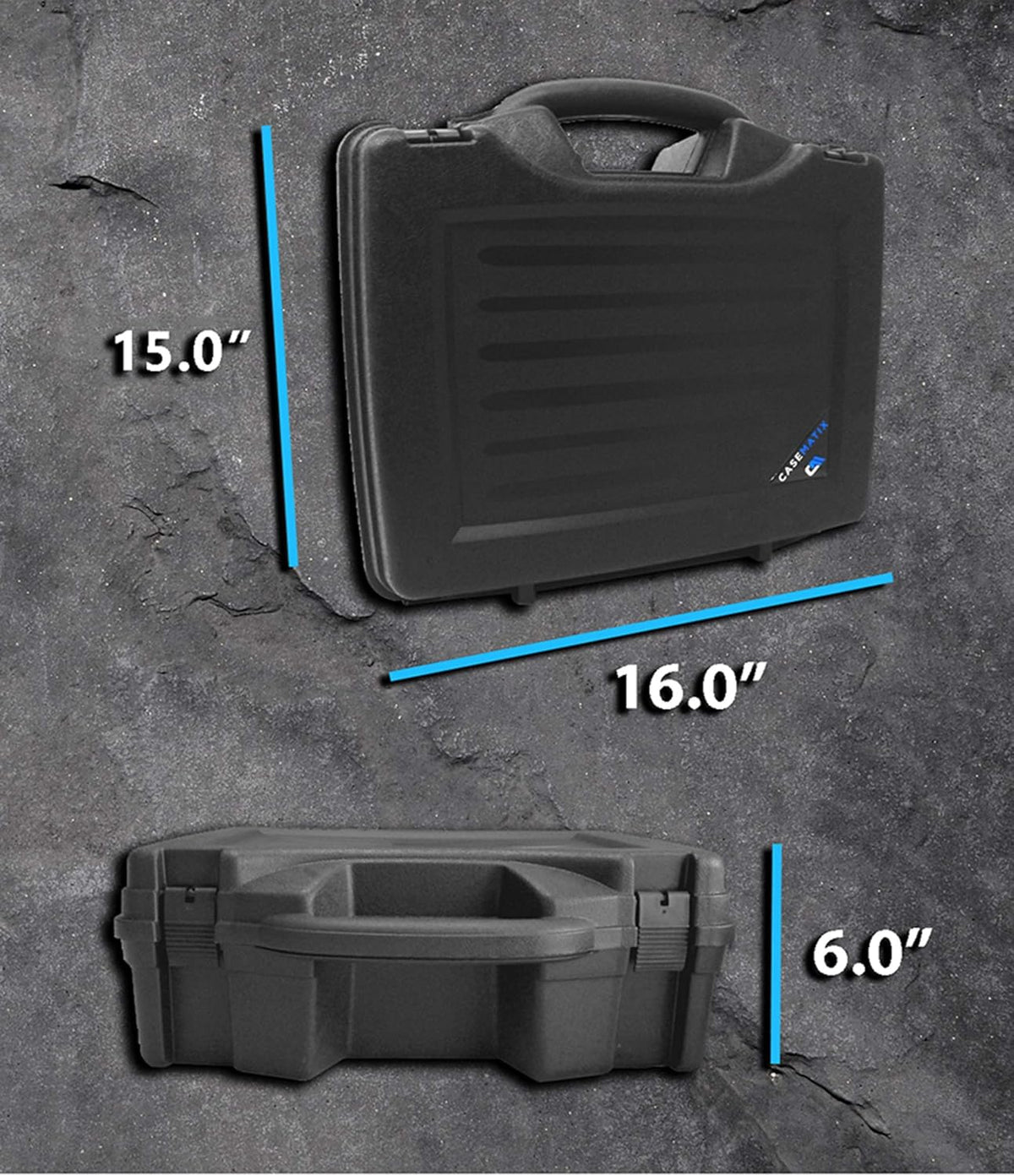 80 Slot Hard Shell Figure Case with Customizable Foam Layer P726
