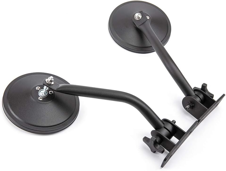 Exterior Mirror For Jeep Wrangler YJ/TJ/JK/JL Car Side Door Rearview Mirror Angle Shape Adjustable Blind Spot Z164