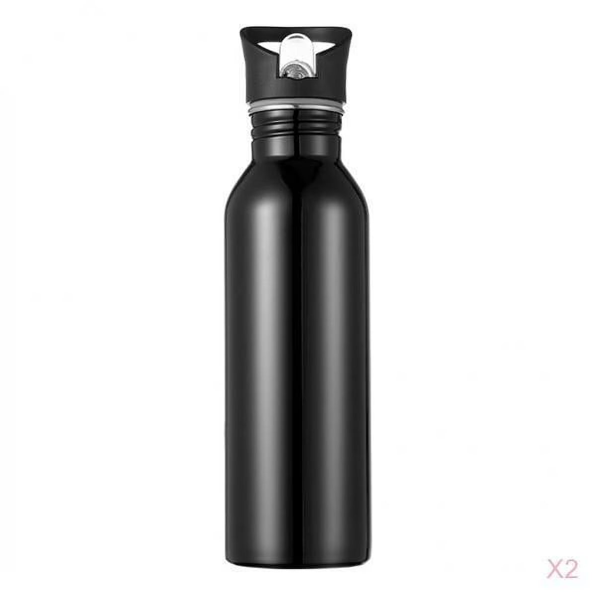 2 Pack Stainless Steel Bottle Cycling Hiking Suck Top K640767
