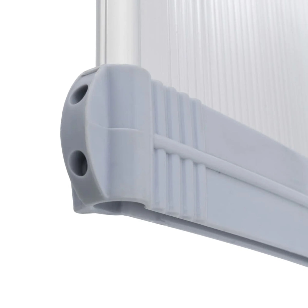 Door Canopy Gray 118.1"x39.4" PC U706649