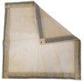 Tan Vinyl Coated Mesh Tarp 10 oz. Y466982