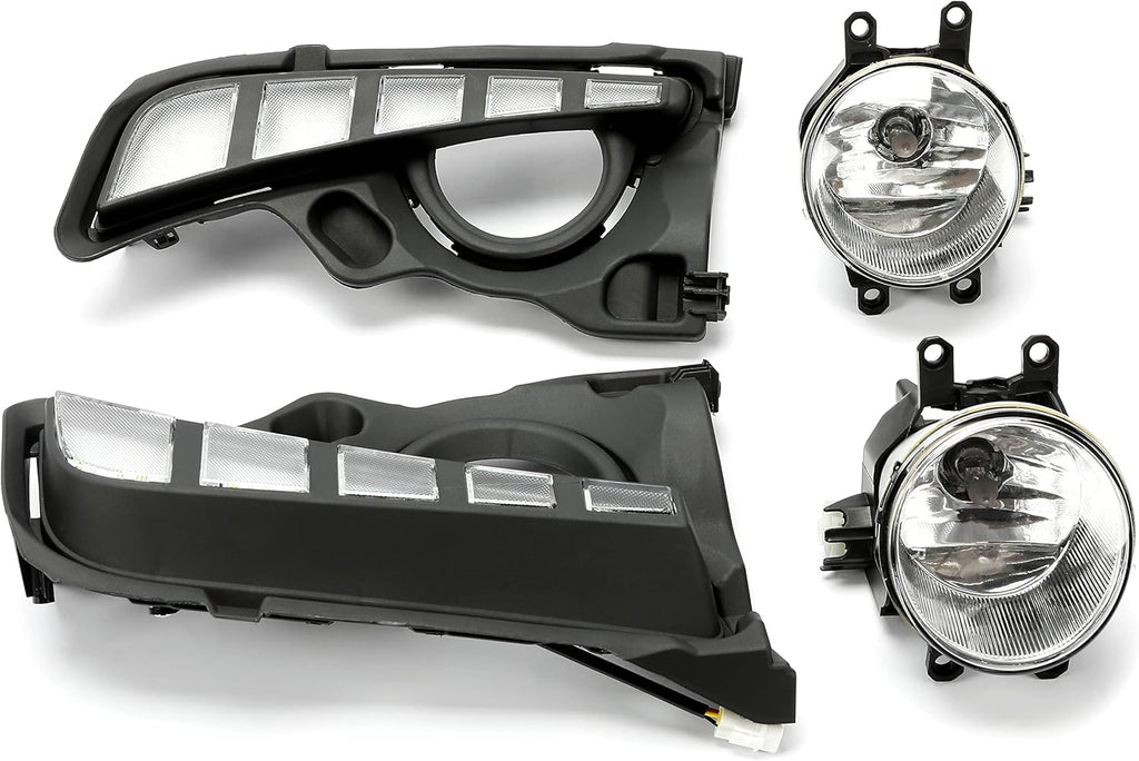 LED Daytime Running Light Fog Lights with Harness Kit O795