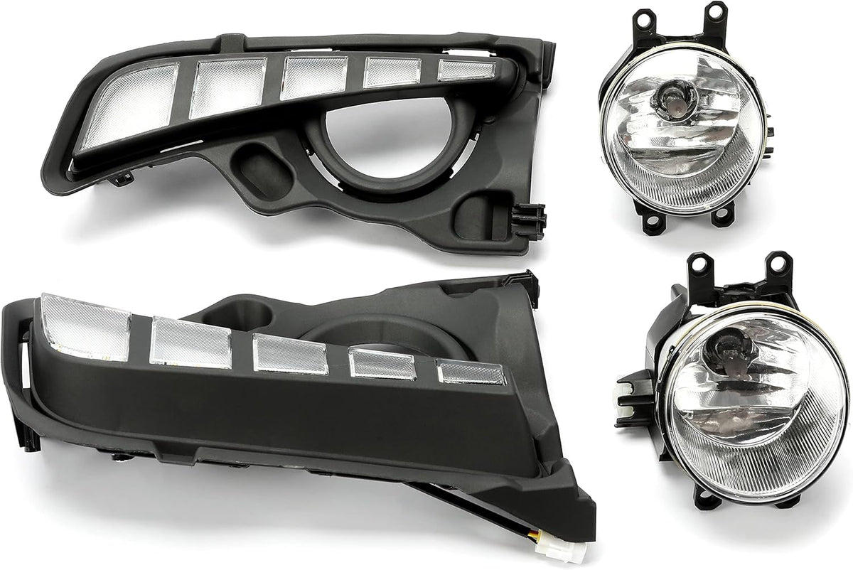 LED Daytime Running Light Fog Lights with Harness Kit O795