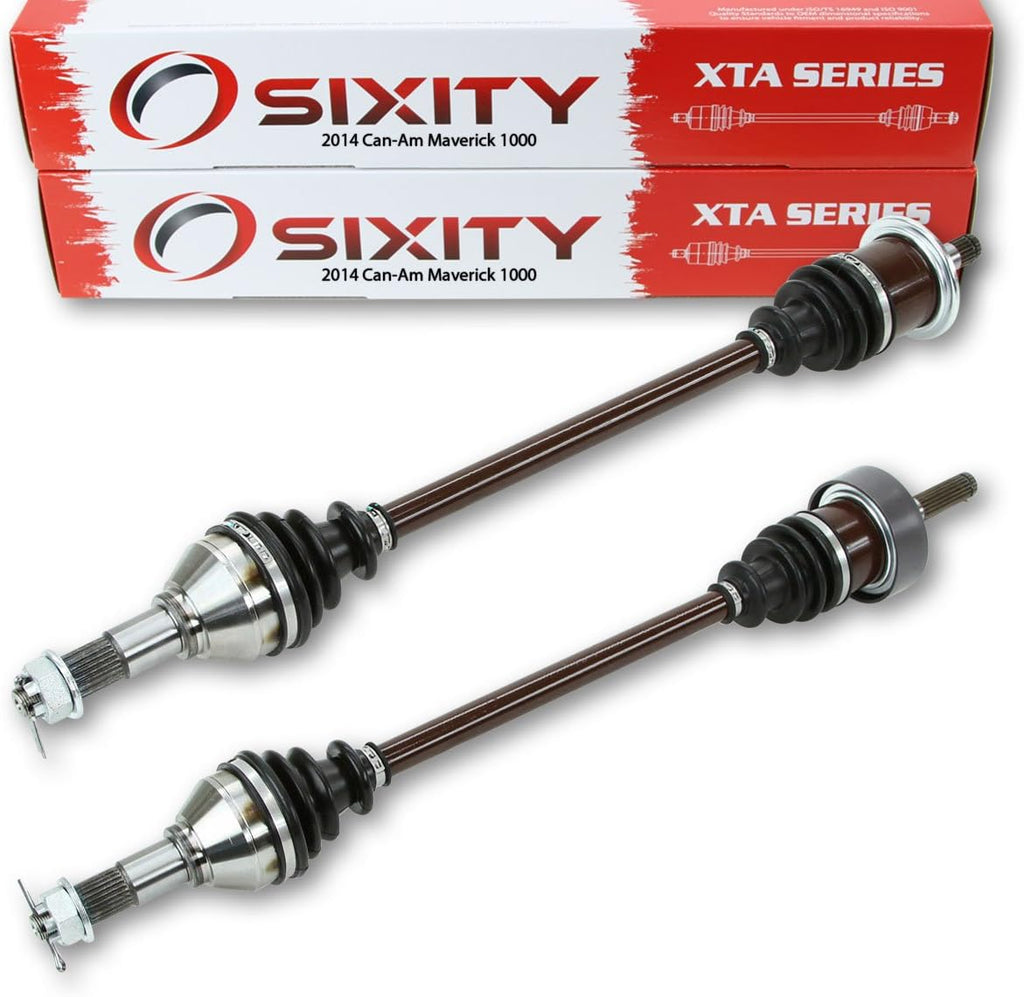 Front Left Right Axles Pair for Can-Am Maverick 1000 4X4 Y2721