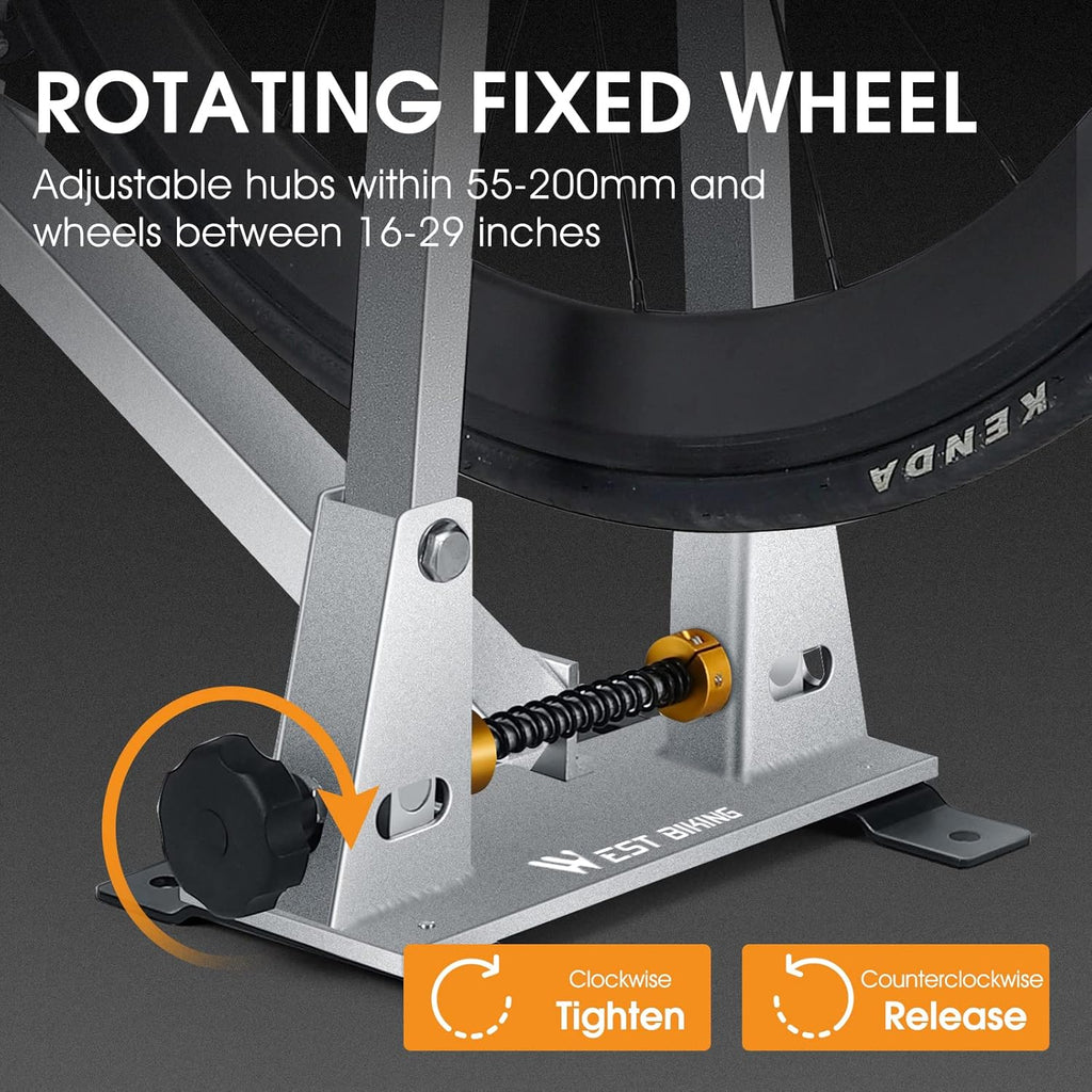 Wheel Truing Stand with Spoke Wrench for 16-29” 700C Bike Wheel Z2621