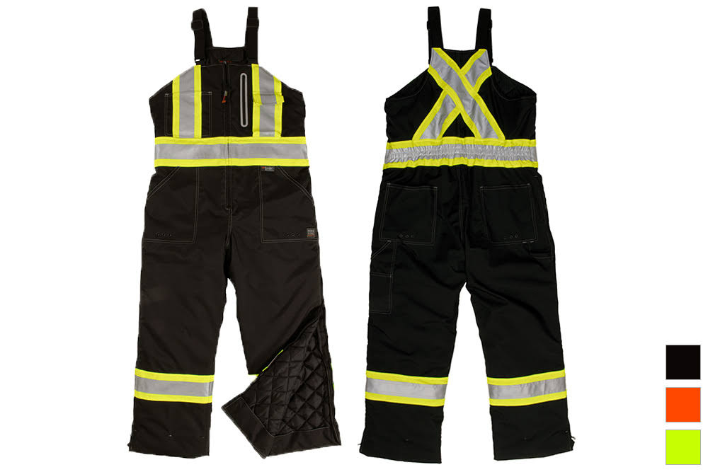 Orange Insulated Ripstop Safety Overall D767874