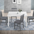 5-Piece Dining Set in Grey J9008