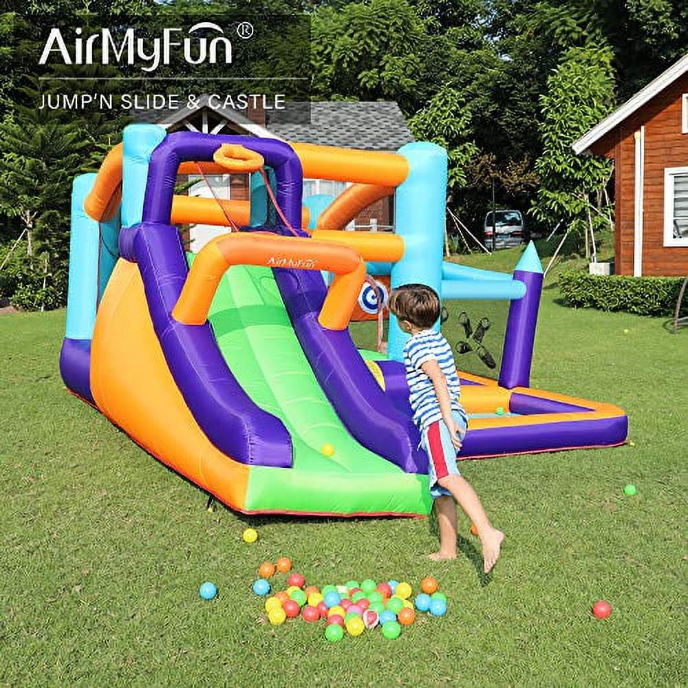 Inflatable Bounce House with Air Blower and Carry Bag L98375