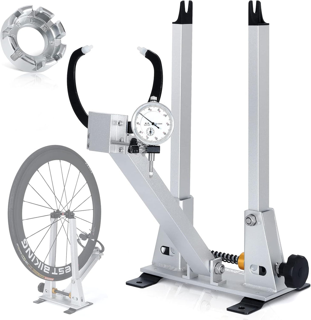 Wheel Truing Stand with Spoke Wrench for 16-29” 700C Bike Wheel Z2621