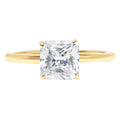 18K Yellow Gold Solitaire Ring S839341