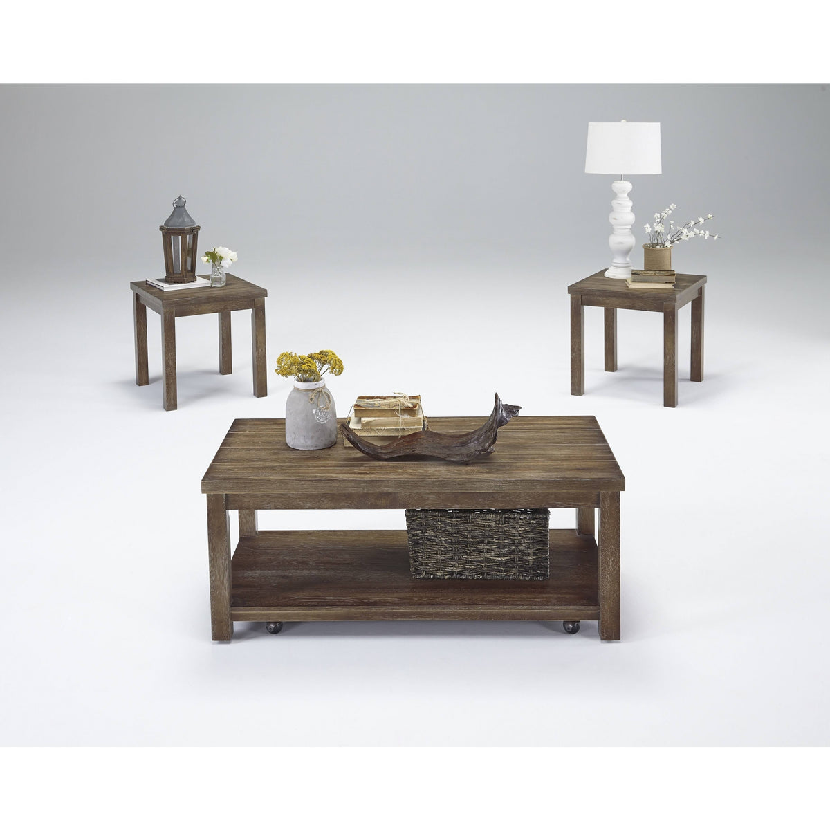 3 Piece Occasional Table Set Q4377