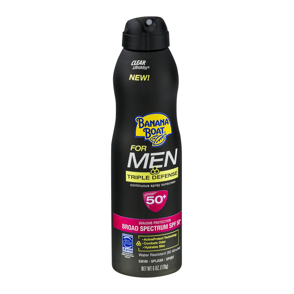 Banana Boat Sunscreen Triple Defense Broad Spectrum Sun Care Sunscreen B584466
